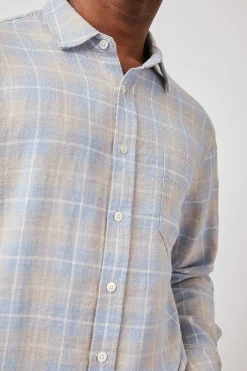 Heren Rails Wyatt Shirt - Kust Perzik Tide