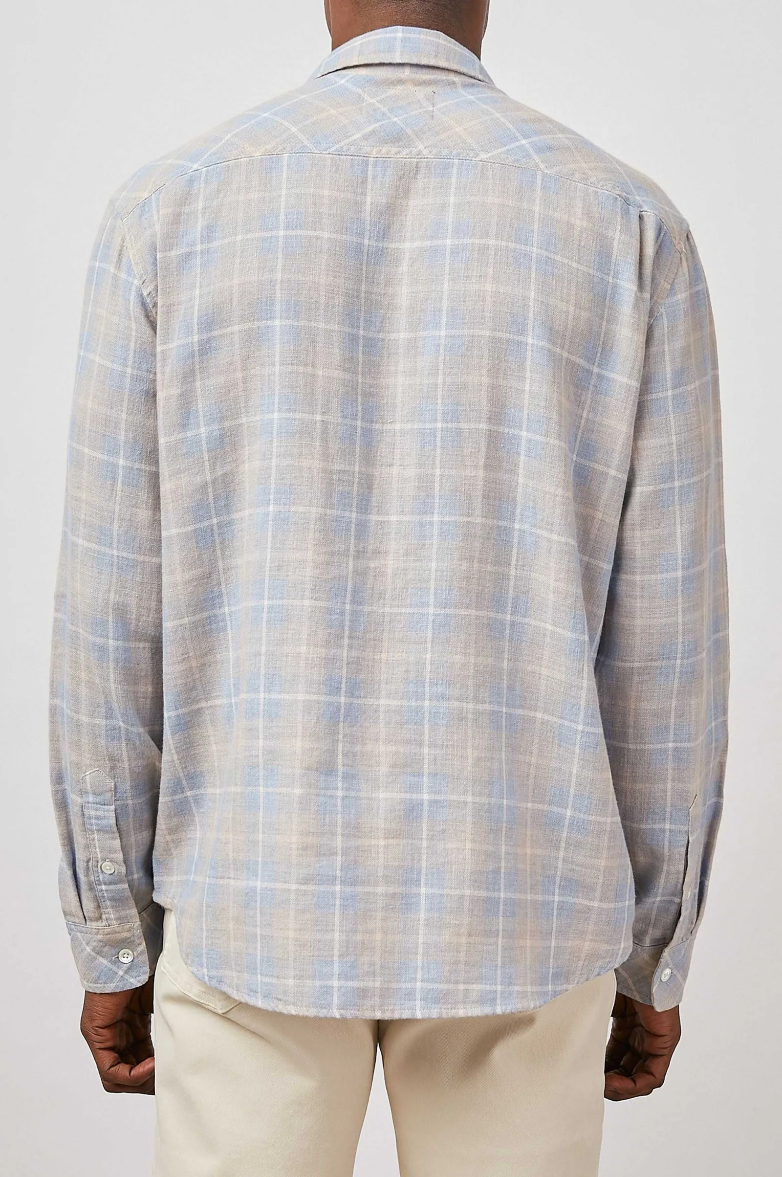 Heren Rails Wyatt Shirt - Kust Perzik Tide