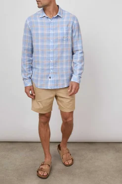 Heren Rails Wyatt Shirt - Vervaagd Aardbei-Zeeglas