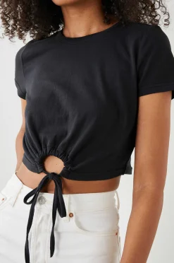 Vrouwen Rails Zena T-Shirt - Zwart