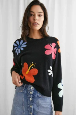 Vrouwen Rails Zoey Trui - Hibiscus Multi