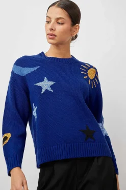 Vrouwen Rails Zoey Trui - Kobaltgoud Galaxy