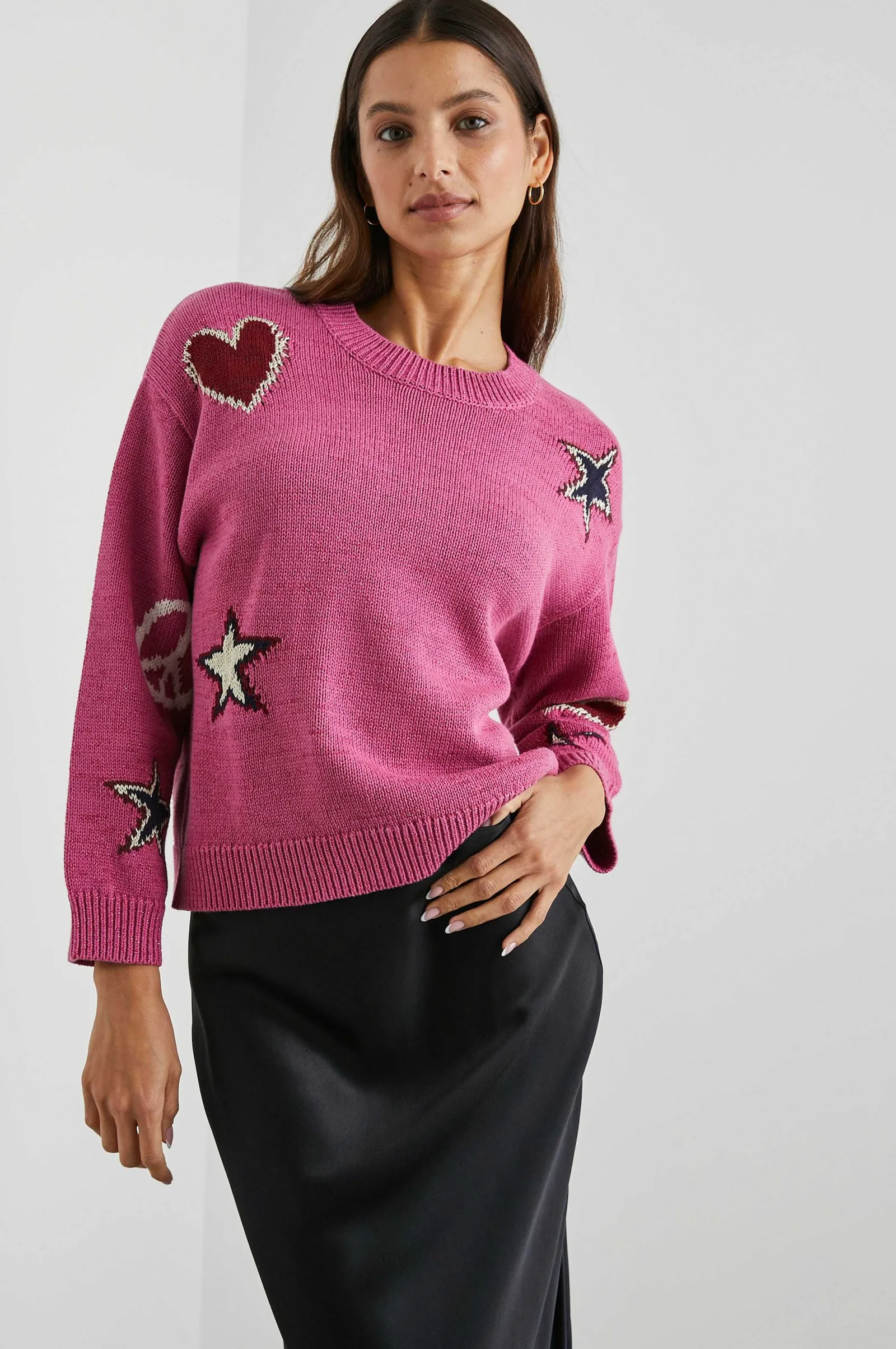 Vrouwen Rails Zoey Trui - Roze Multi