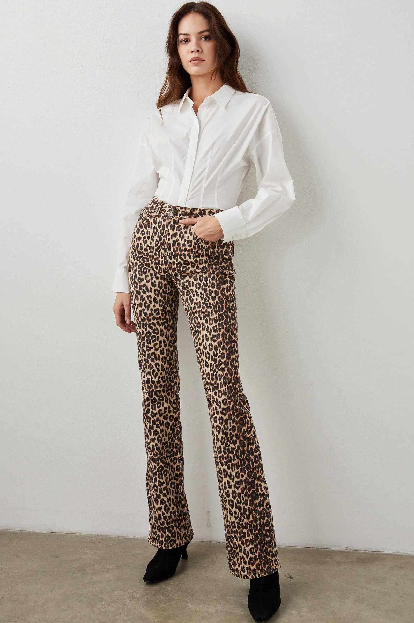 Vrouwen Rails Zonsondergang Slim Flare - Nala