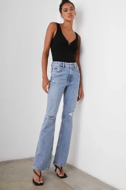 Vrouwen Rails Zonsondergang Slim Flare - Bluebell Distress